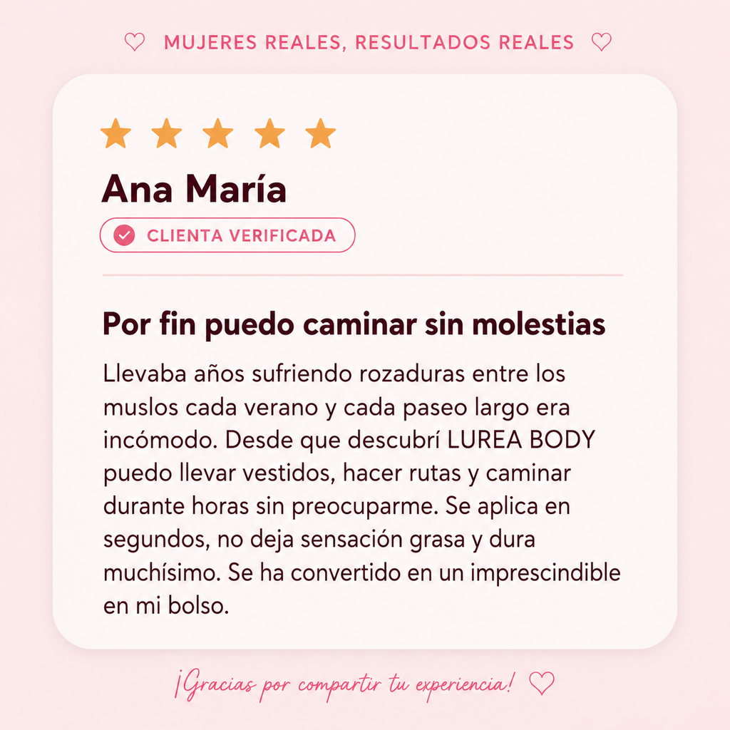 LUREA Body - Stick antirozaduras
